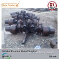 used mercedes truck axle (1set=2PCS 1Piece of middle axle 1 piece of rear axle)